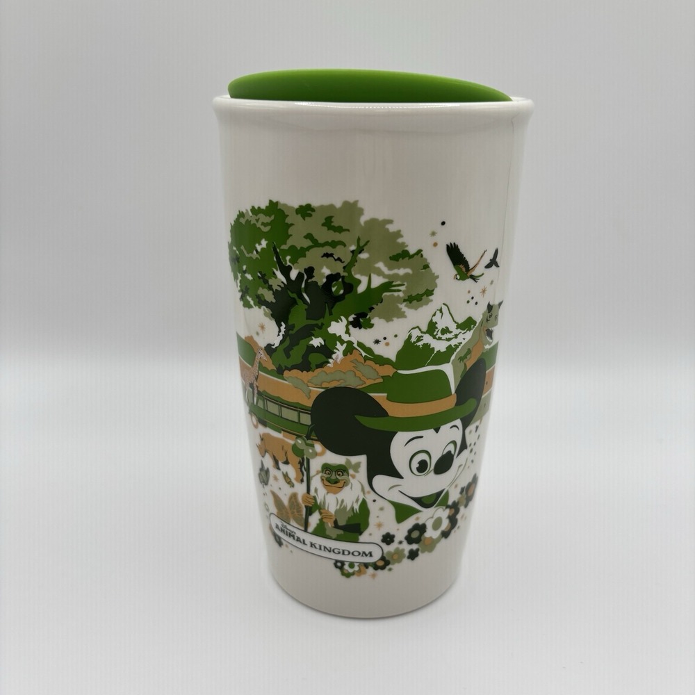 Starbucks Disney World 50TH Anniversary Animal Kingdom Ceramic Tumbler Mug‎